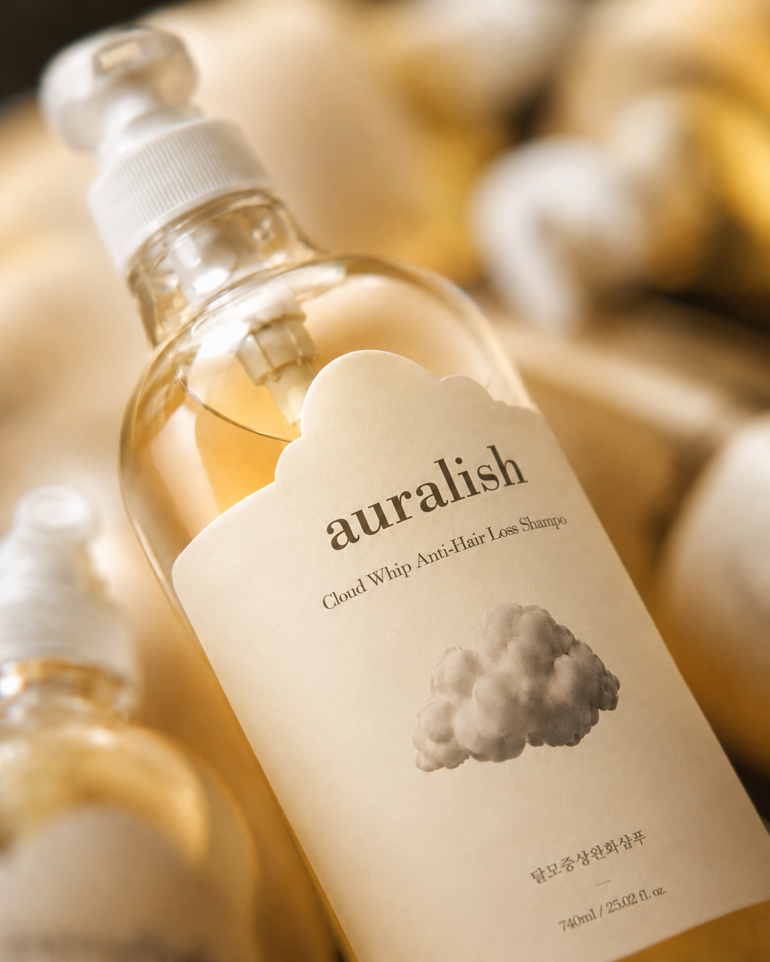 auralish cloud whip anti hair loss shampoo