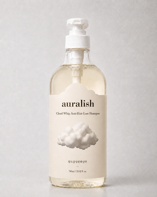 auralish cloud whip anti hair loss shampoo